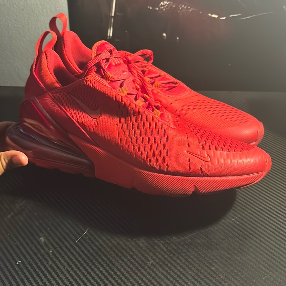 Red Air max 270 size 12